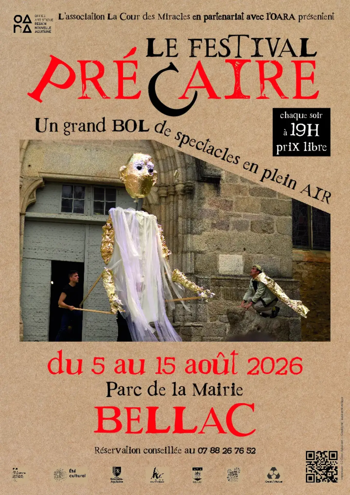 Programme Bellac 2026 - Festival Précaire